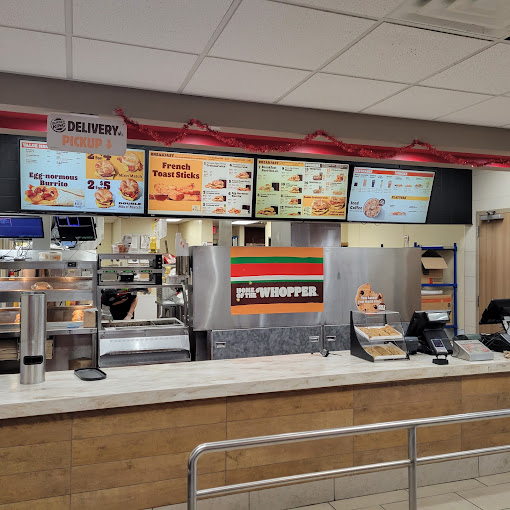 Burger King cashier area