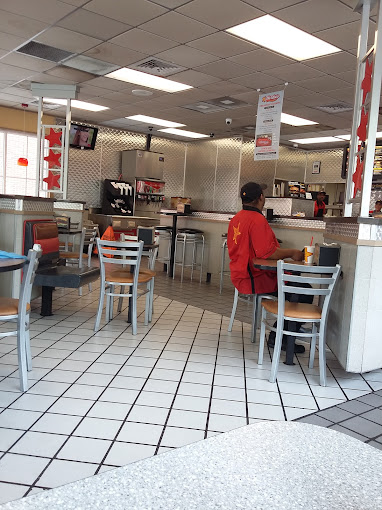 Hardee's dining area