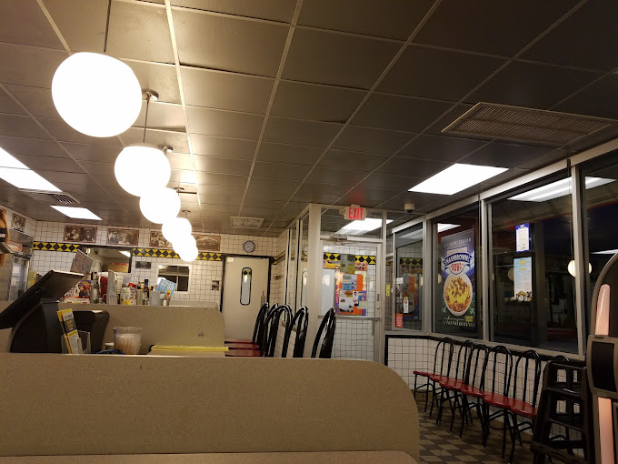 Waffle House dining area