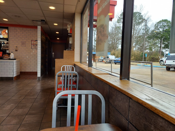 Arby's dining area