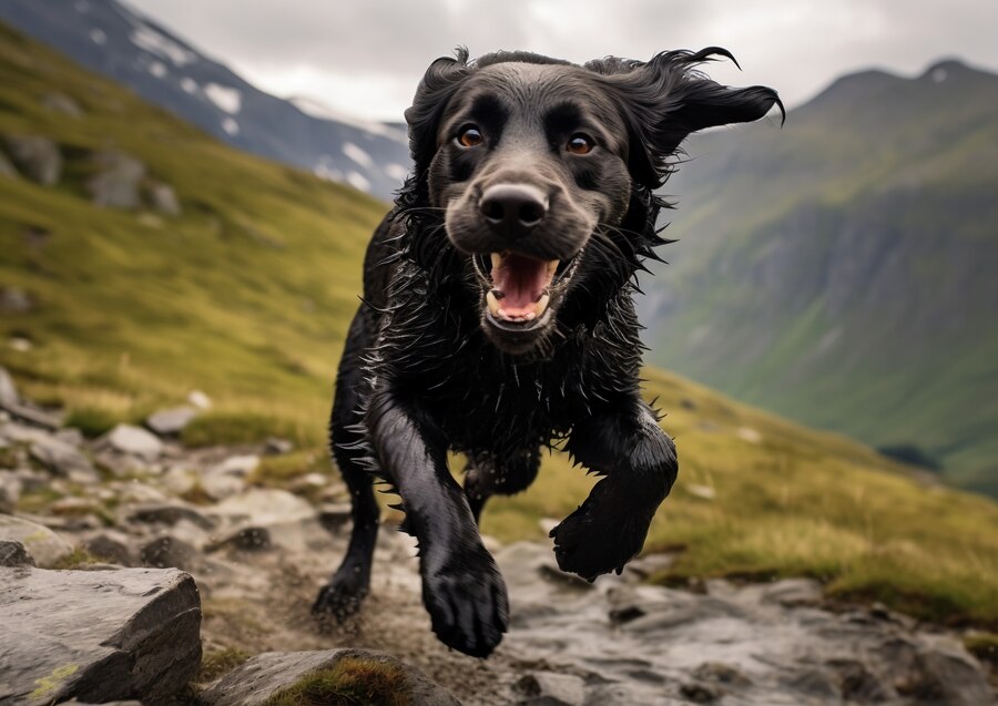 Labradors high enery