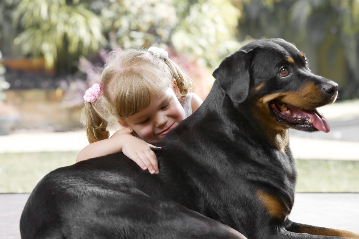 Are Rottweilers good with kids?